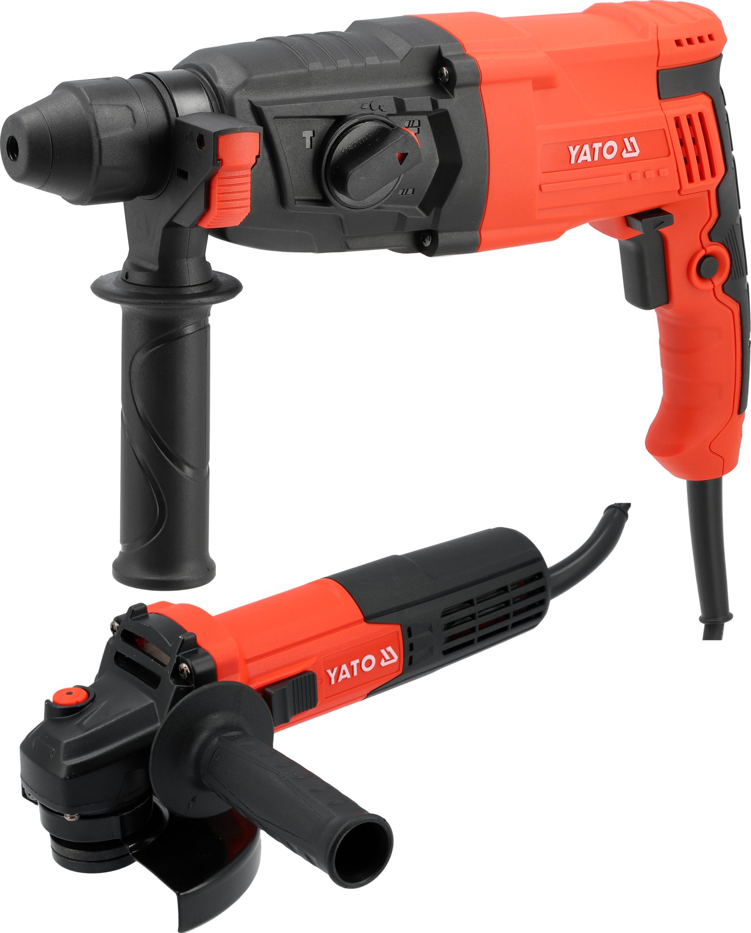 BUŠILICA UDARNA SDS+ 3,2J + KUTNA BRUSILICA 750W 125mm